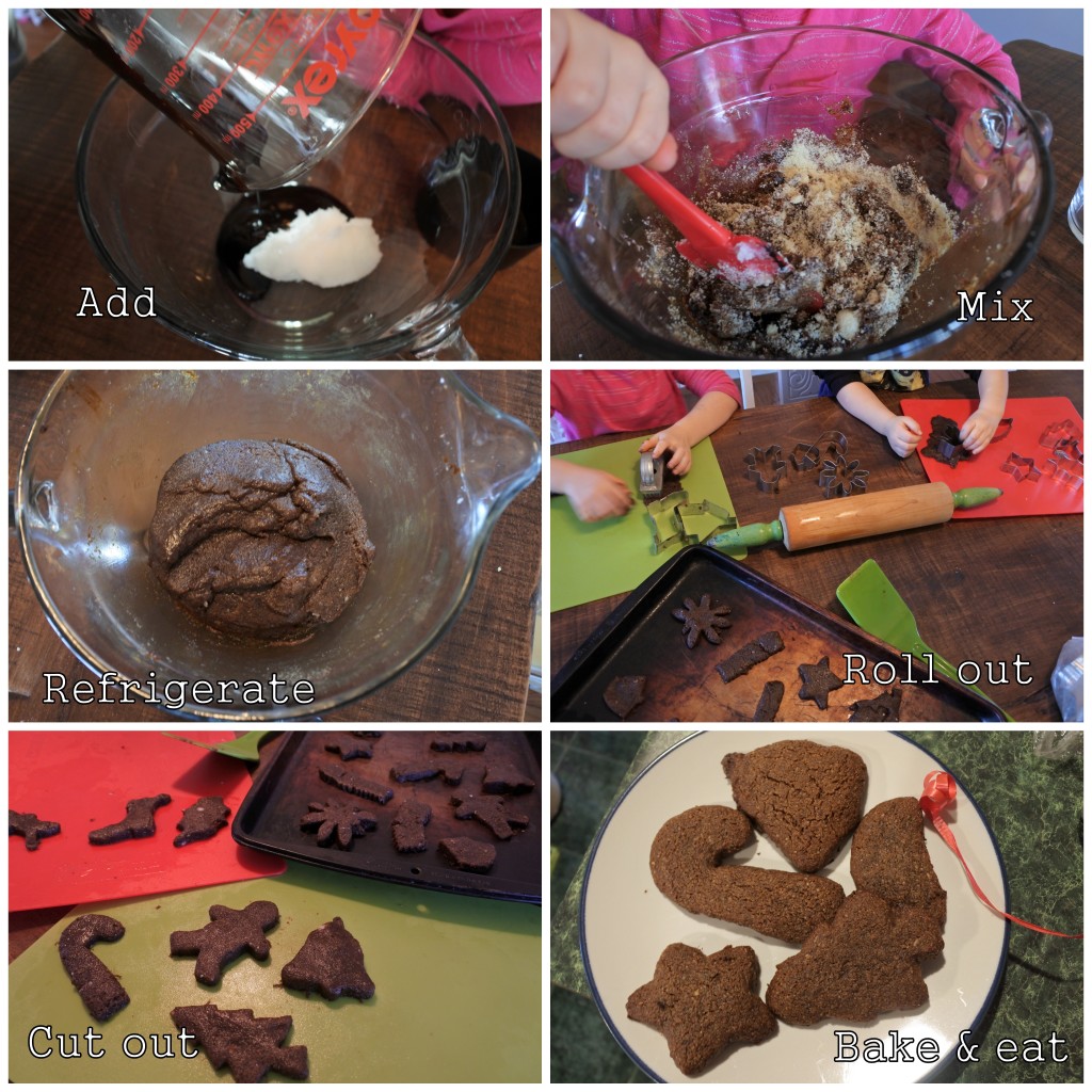 healthy baking minimalist vegan gingerbread cookies kids
