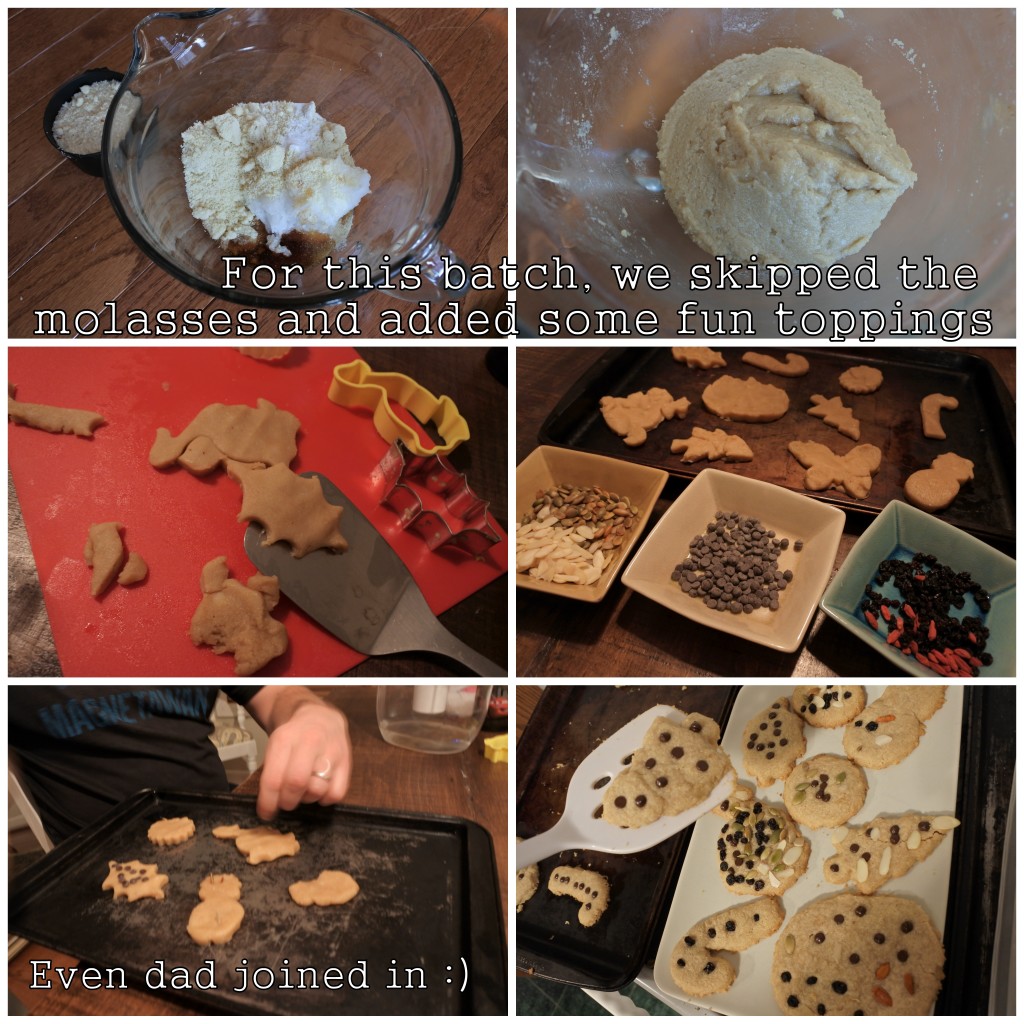 healthy baking minimalist vegan sugar-free gingerbread cookies kids