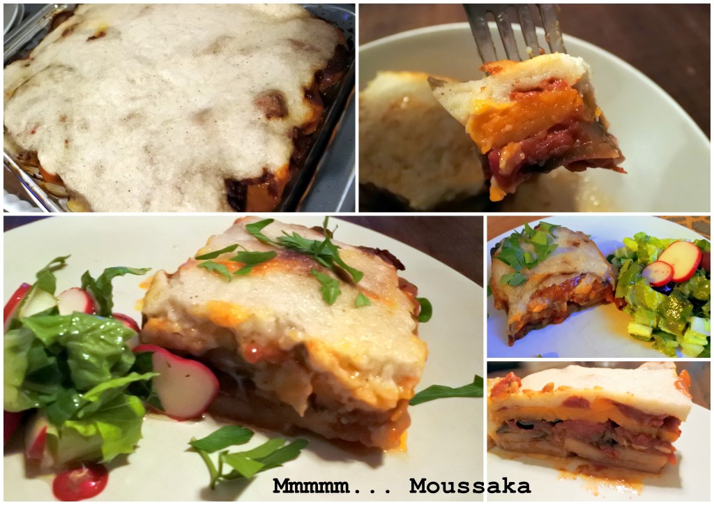 Vegan Moussaka layered vegetarian entree L'Oven Life Ottawa Canada