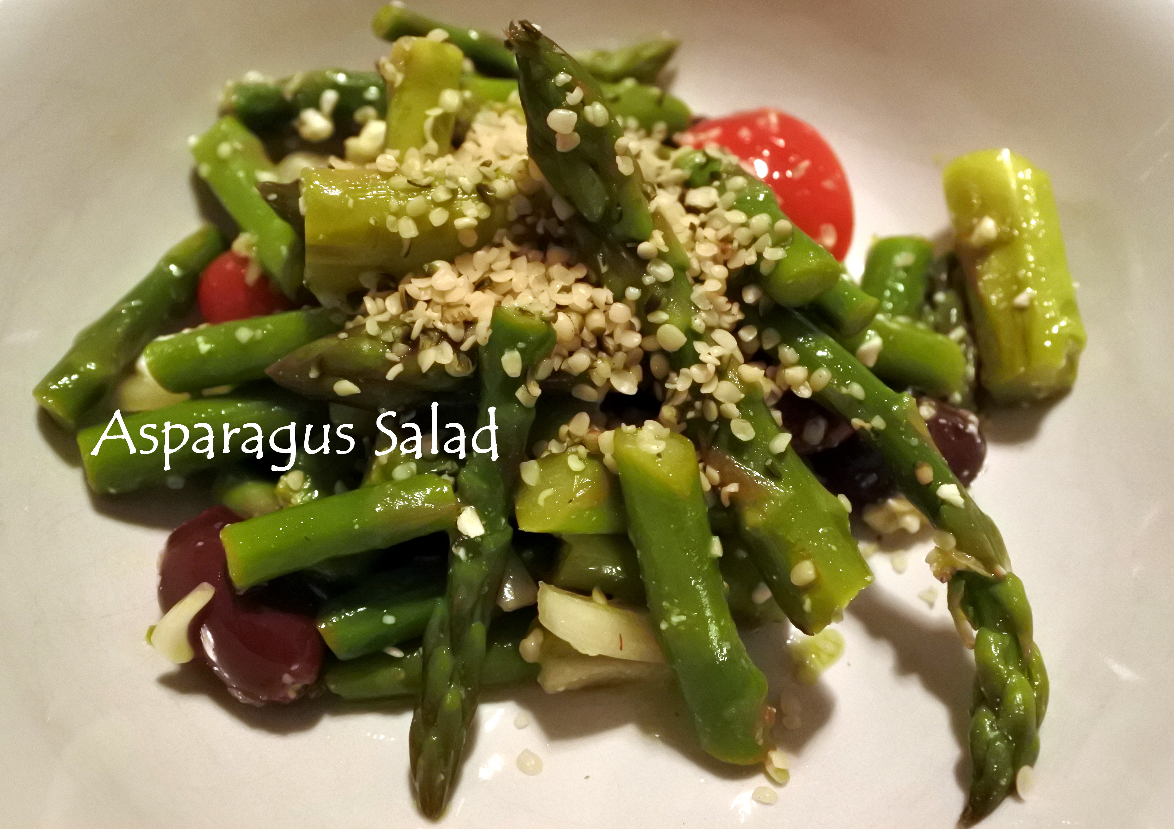 local asparagus salad picnic recipe healthy food hemp hearts ottawa 