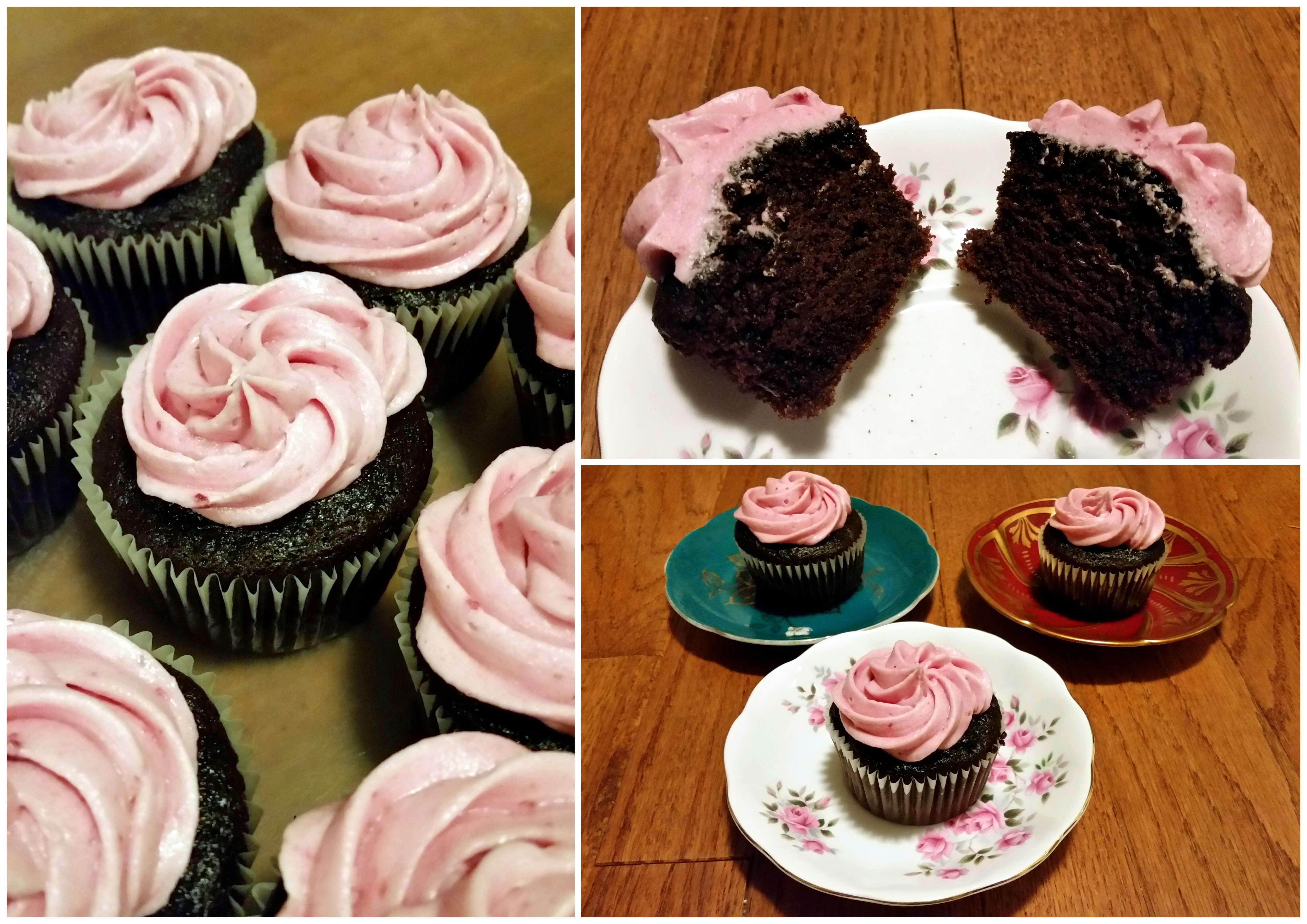 vegan beet chocolate cupcakes cake birthday treat kids baking recipe healthy natural gluten free dairy free