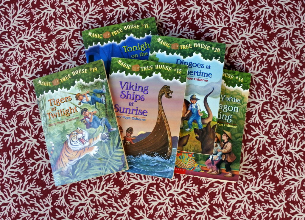 best chapter books for kids recommended reading learning adventure magic tree house books