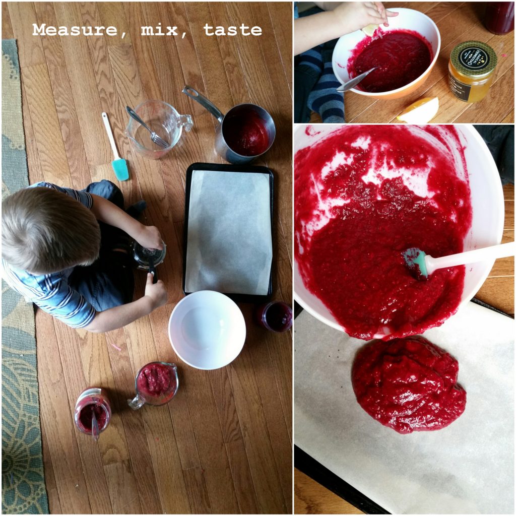 healthy homemade kid snack school lunch fruit roll up beets chia mom blog ottawa foodie recipe
